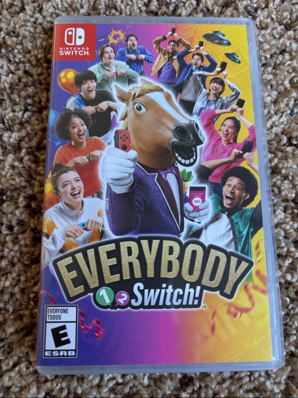 Nintendo Everybody 1-2-Switch! - Purple, Yellow, Pink, Blue, Green